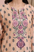 Embroidered Kurta Dupatta - 1551