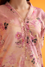 Embroidered Kurta Dupatta - 1552