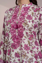 Embroidered Kurta Dupatta - 1553