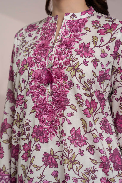 Embroidered Kurta Dupatta - 1553