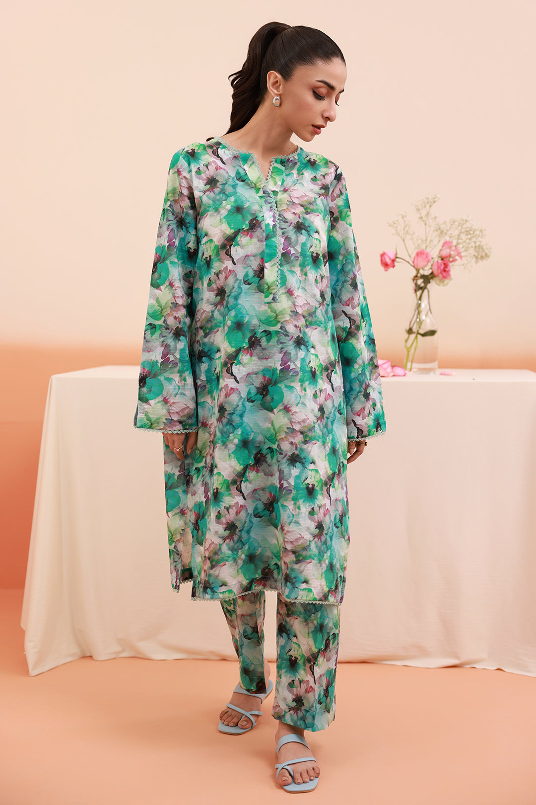 Kurta Trouser - 1563