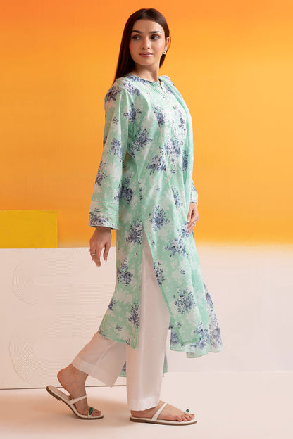 Embroidered Kurta Dupatta - 1610