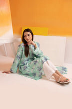 Embroidered Kurta Dupatta - 1610