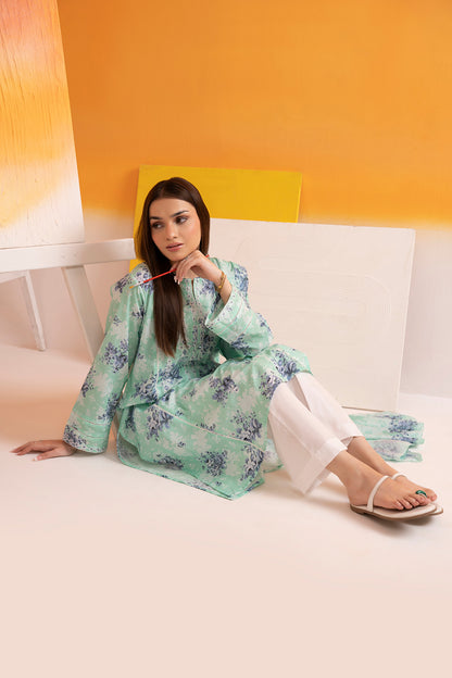 Embroidered Kurta Dupatta - 1610