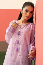 Embroidered Kurta Trouser - 1613