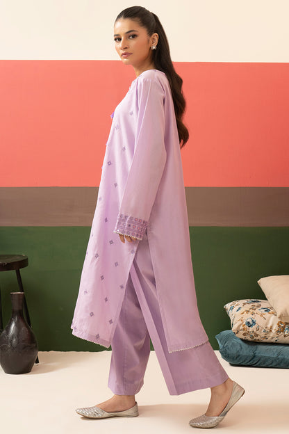 Embroidered Kurta Trouser - 1613