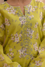 Embroidered Gharara Suit - 1614