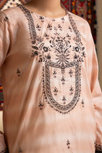 Embroidered Kurta Dupatta - 1668