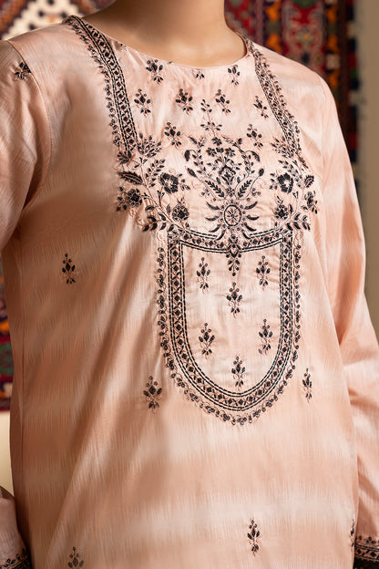 Embroidered Kurta Dupatta - 1668
