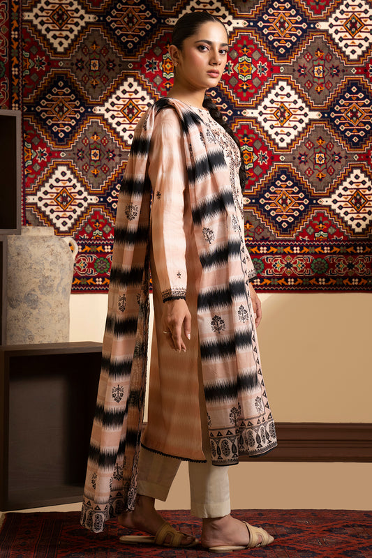 Embroidered Kurta Dupatta - 1668