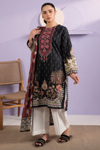 Embroidered Kurta Dupatta - 1669