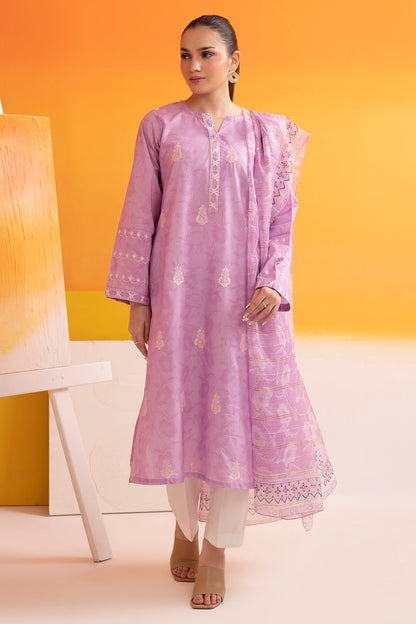 Embroidered Kurta Dupatta - 1670