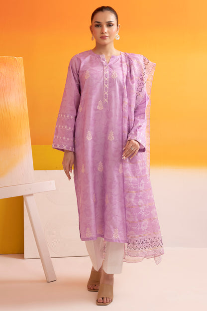 Embroidered Kurta Dupatta - 1670