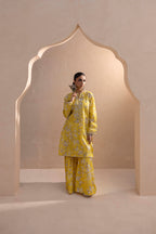 Embroidered Gharara Suit - 1686