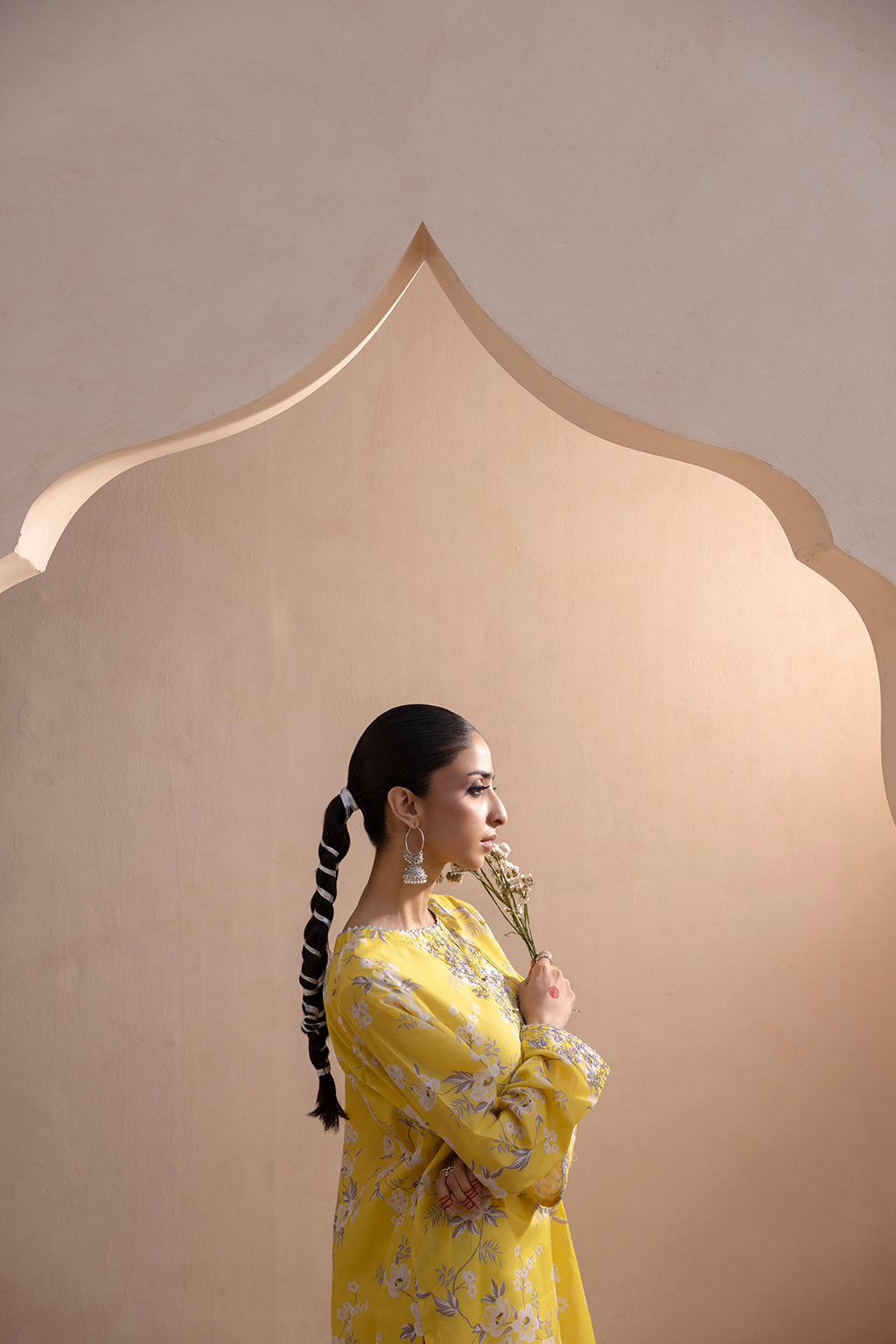 Embroidered Gharara Suit - 1686