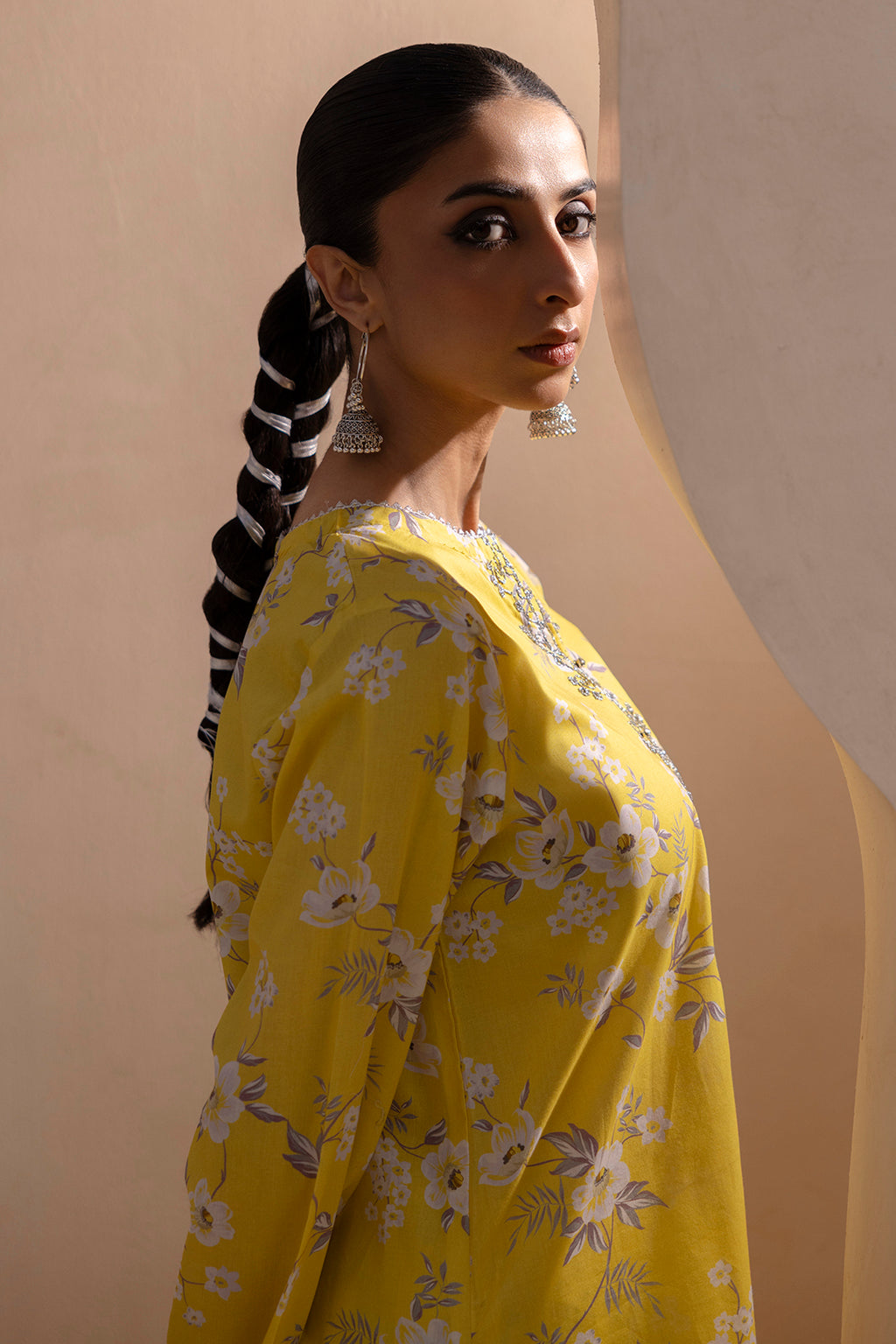 Embroidered Gharara Suit - 1686
