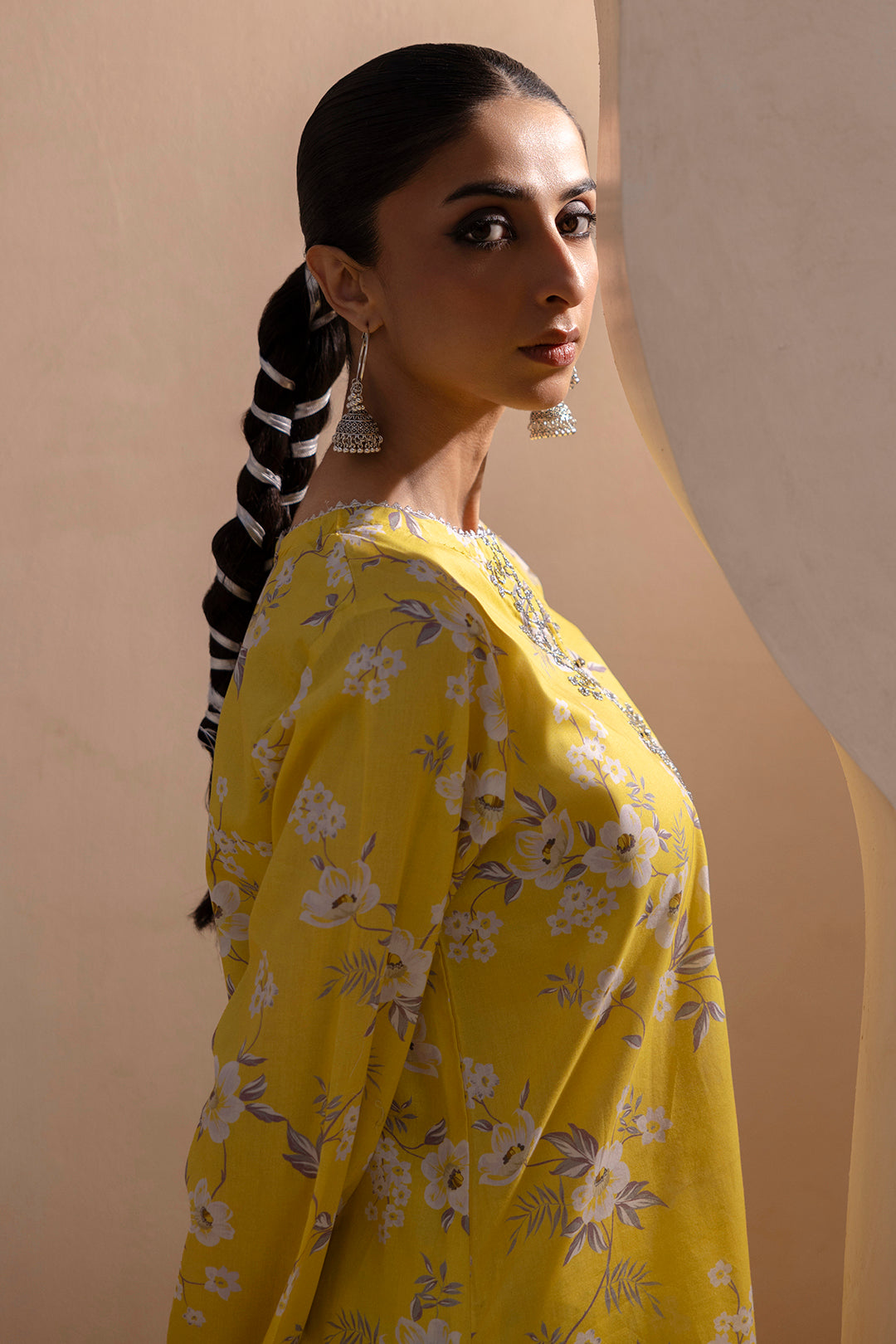 Embroidered Gharara Suit - 1686