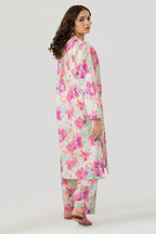 Embroidered Kurta Trouser - 1687