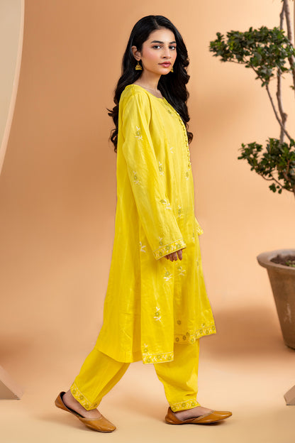 Embroidered Kurta Trouser - 1690