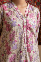 Embroidered Kurta Trouser - 1691