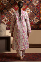 Embroidered Kurta Trouser - 1691