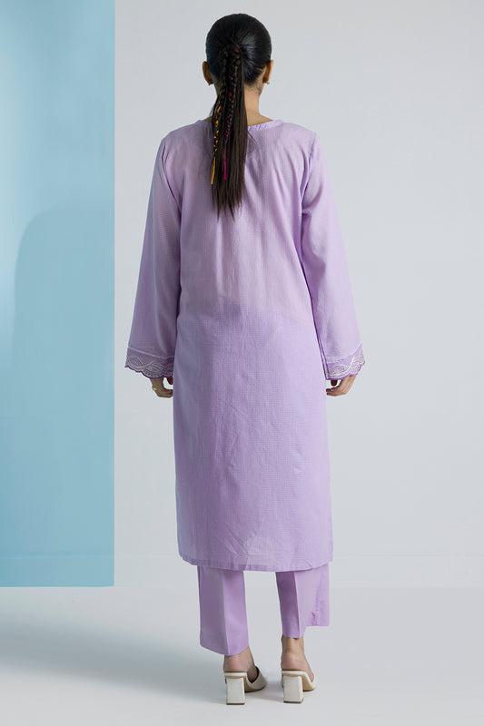 Embroidered Kurta Trouser - 1692