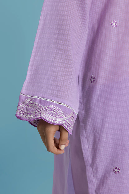 Embroidered Kurta Trouser - 1692