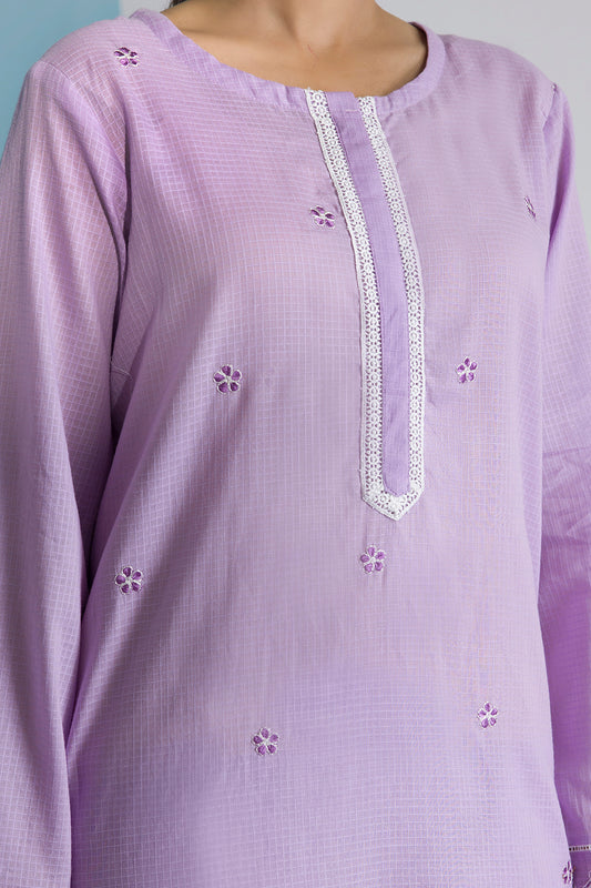 Embroidered Kurta Trouser - 1692