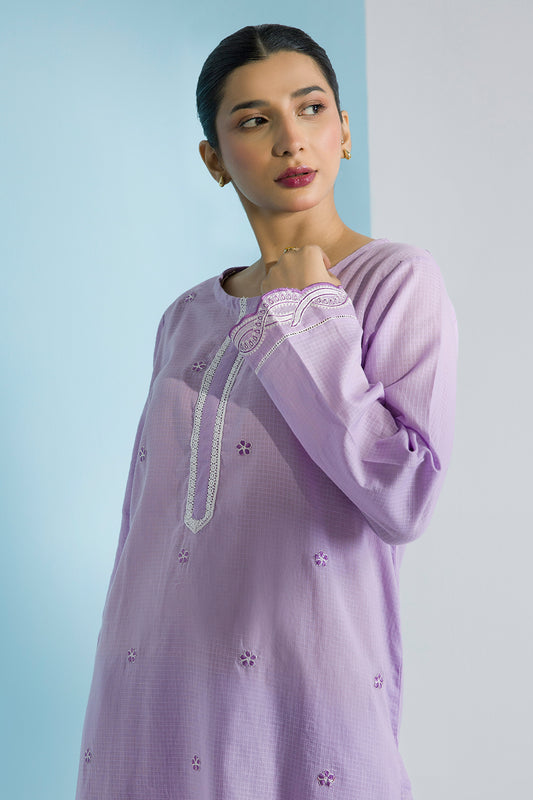 Embroidered Kurta Trouser - 1692