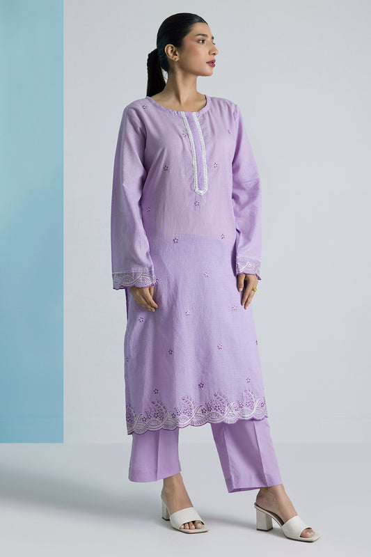 Embroidered Kurta Trouser - 1692