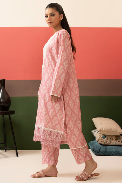 Embroidered Kurta Trouser - 1693