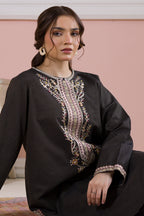 Embroidered Kurta Trouser - 1694