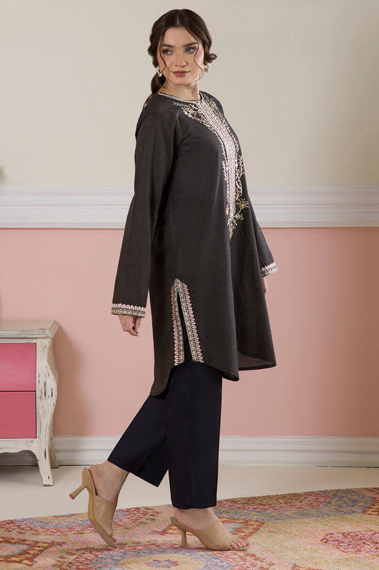 Embroidered Kurta Trouser - 1694