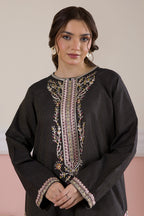 Embroidered Kurta Trouser - 1694