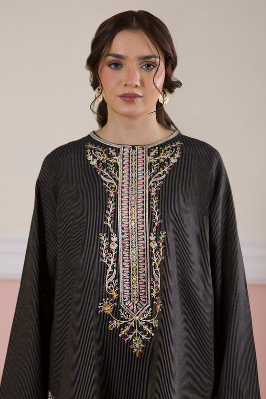 Embroidered Kurta Trouser - 1694