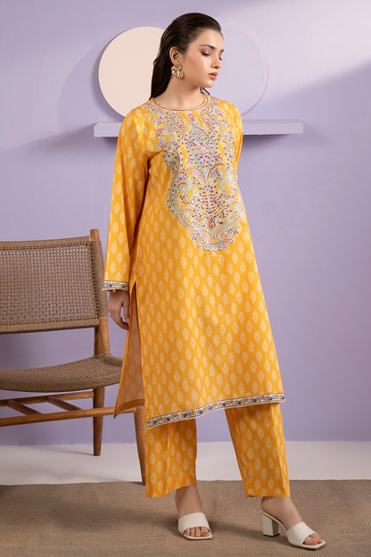 Embroidered Kurta Trouser - 1695