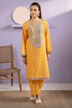 Embroidered Kurta Trouser - 1695