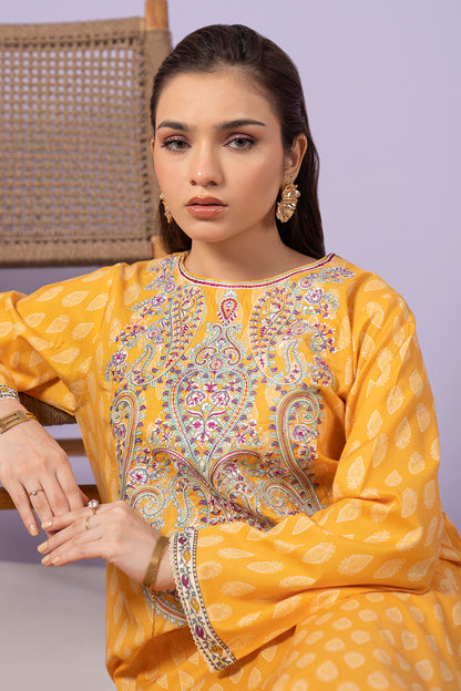 Embroidered Kurta Trouser - 1695
