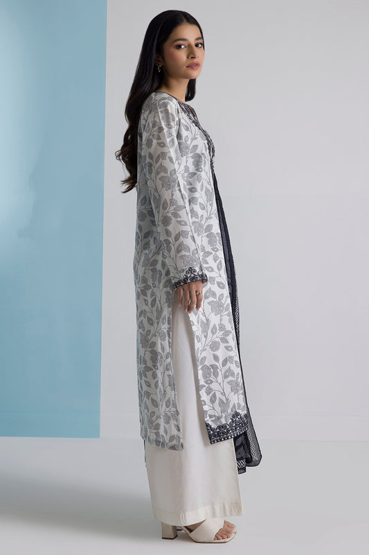 Embroidered Kurta Dupatta - 1755