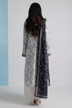Embroidered Kurta Dupatta - 1755