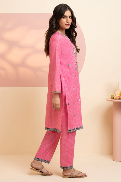 Embroidered Kurta Trouser - 1771