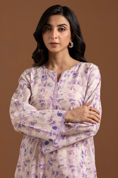 Embroidered Kurta Trouser - 1773