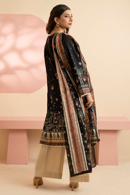 Embroidered Kurta Dupatta - 1808