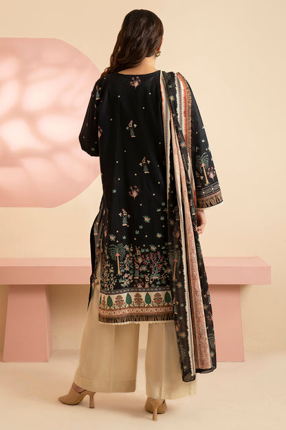Embroidered Kurta Dupatta - 1808