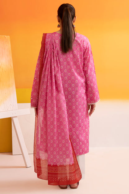 Embroidered Kurta Dupatta - 1809