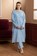 Embroidered Kurta Trouser - 1821