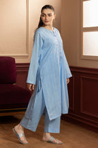 Embroidered Kurta Trouser - 1821