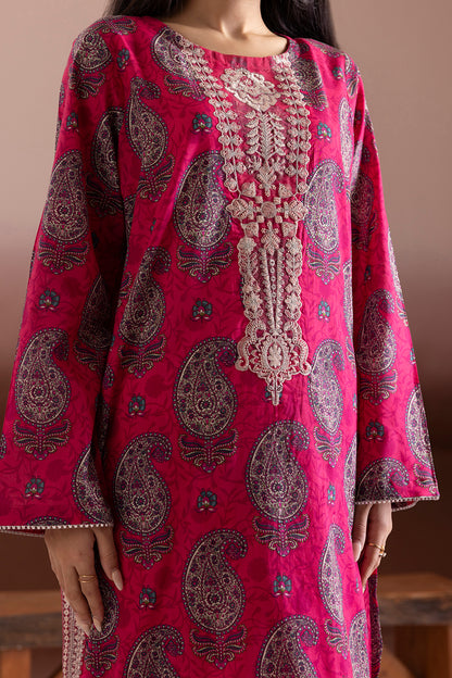 Embroidered Kurta Trouser - 1822