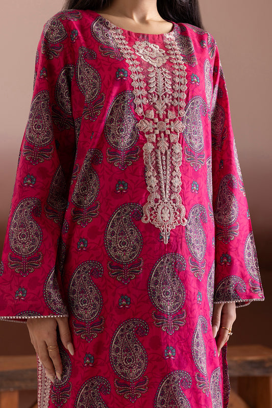 Embroidered Kurta Trouser - 1822