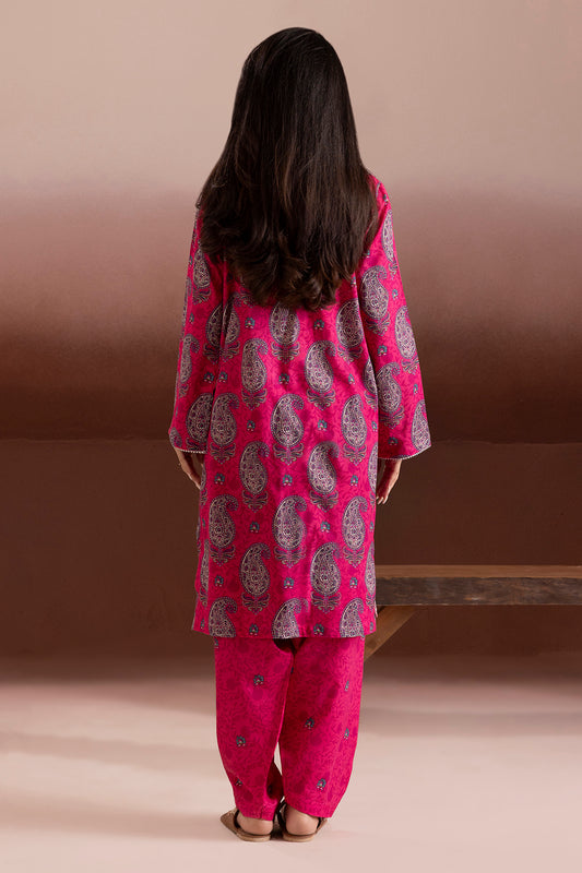Embroidered Kurta Trouser - 1822